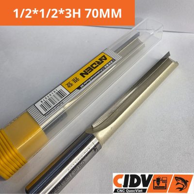 Mũi Phay CNC Arden 2 Me Thẳng - Dài 70mm ( cốt 1.2 )