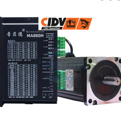 BỘ ĐỘNG CƠ STEP 8NM+DRIVE DMA860H