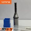 Mũi Phay CNC Tideway 3 Me Thẳng 6x26mm (Cốt 12)