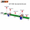 Dây chuyền máy GXY-T-1300A dán tấm acrylic