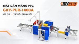 Máy dán phảng PVC, melamine, PETG GXY-PUR-1400A